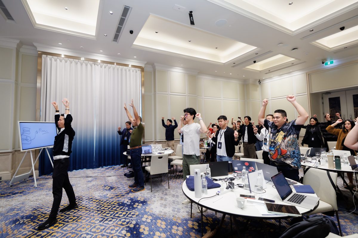 บรรยากาศ Shortcut to AI Expert รุ่น 18